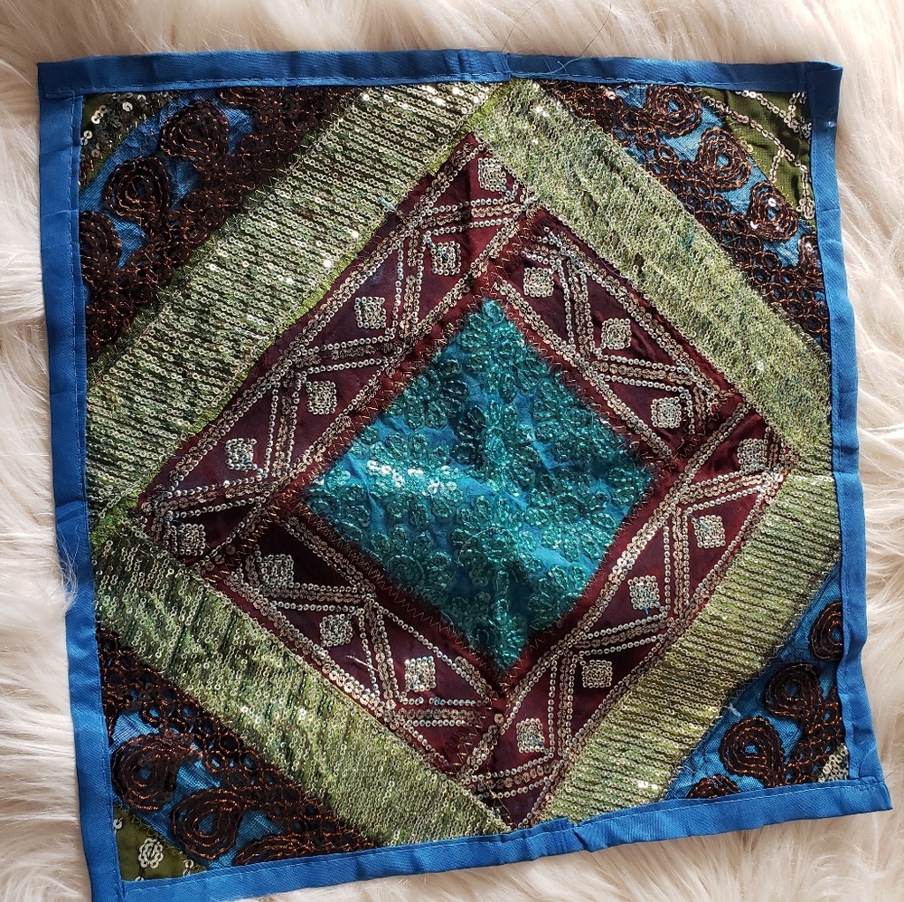 Authentic Indian handmade pillow cover